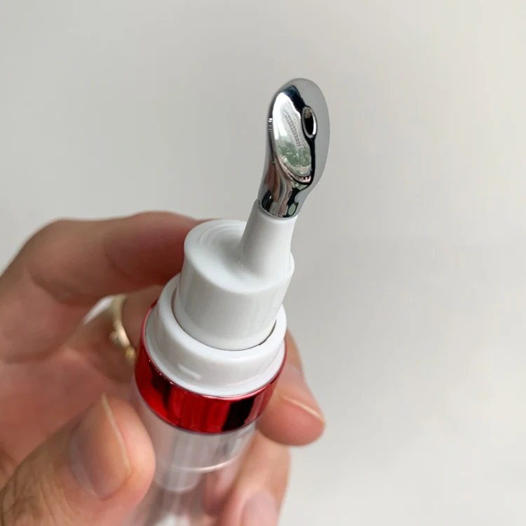 20ml Airless Eye Cream Bottles With Metal Massager Heads - vista 3