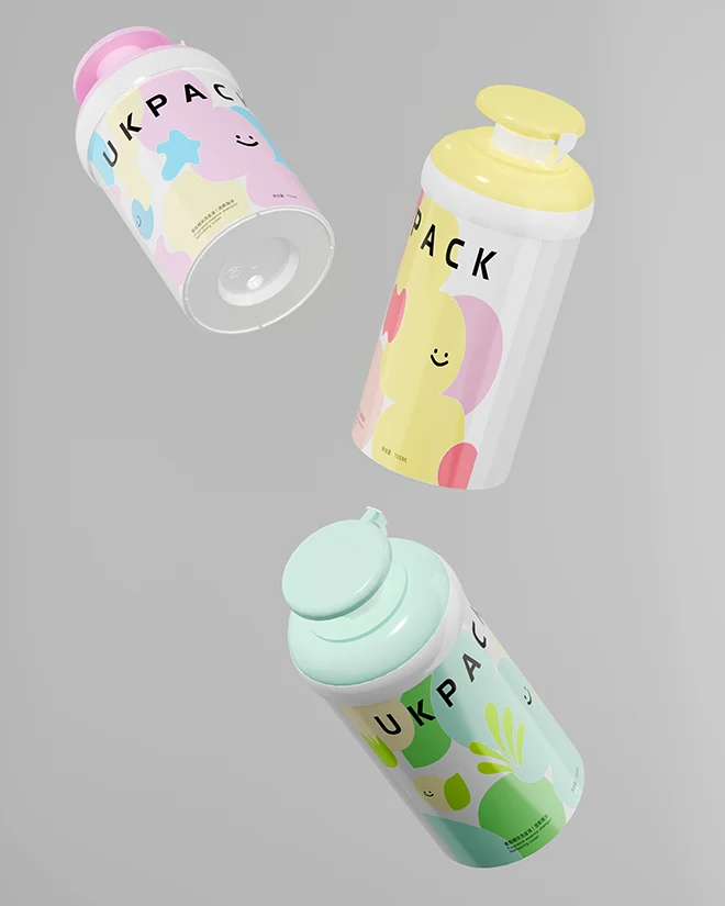 large airless pump bottles 750ml and 1000ml - 3