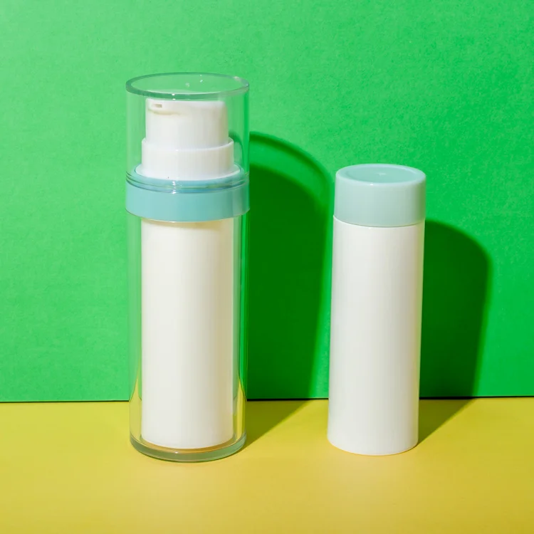 Botellas airless recargables con bomba de acrílico y PET, 30/50 ml – vista 2