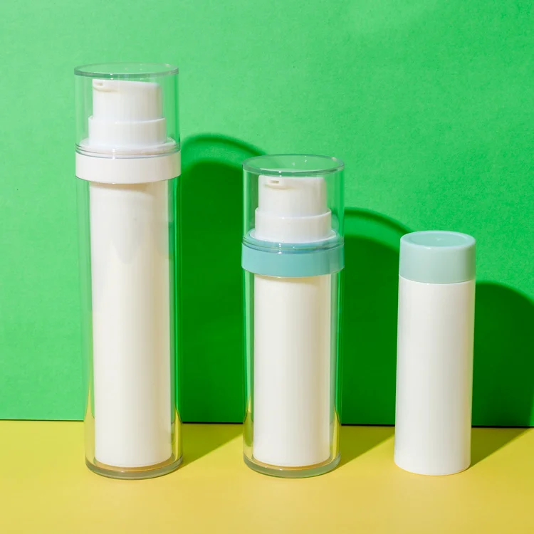 Botellas airless recargables con bomba de acrílico y PET, 30/50 ml – vista 4