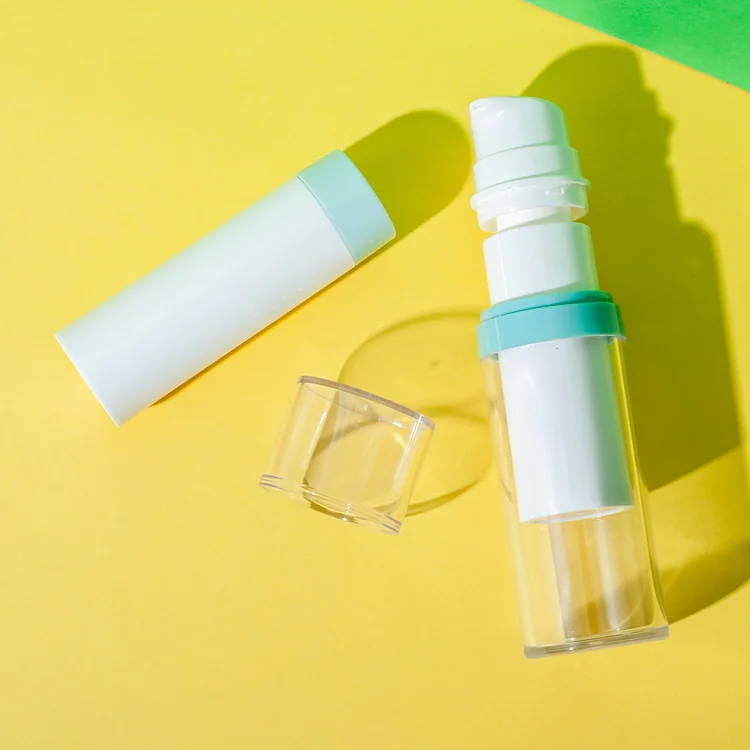Botellas airless recargables con bomba de acrílico y PET, 30/50 ml – vista 5