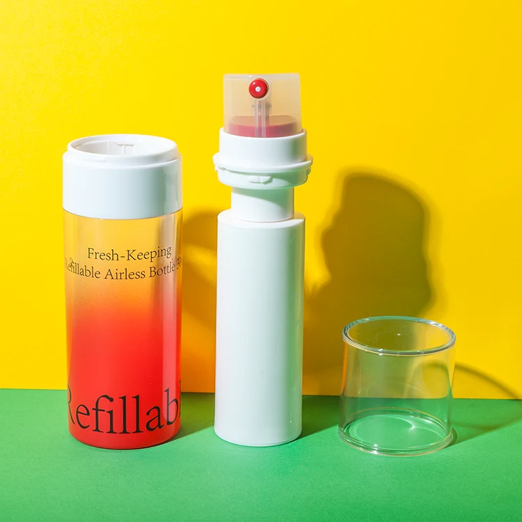 Botellas airless recargables de PETG con dispensación de conservación, 30/50 ml — imagen 3