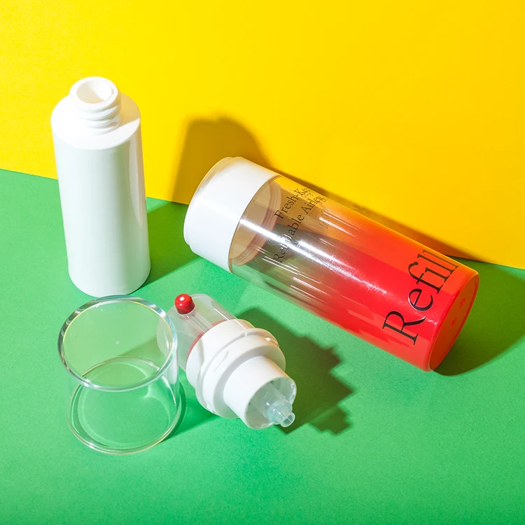 Botellas airless recargables de PETG con dispensación de conservación, 30/50 ml — imagen 4