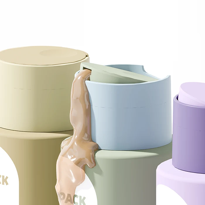 shampoo-conditioner-bottle-cylindrical-disc-top-cap - 1