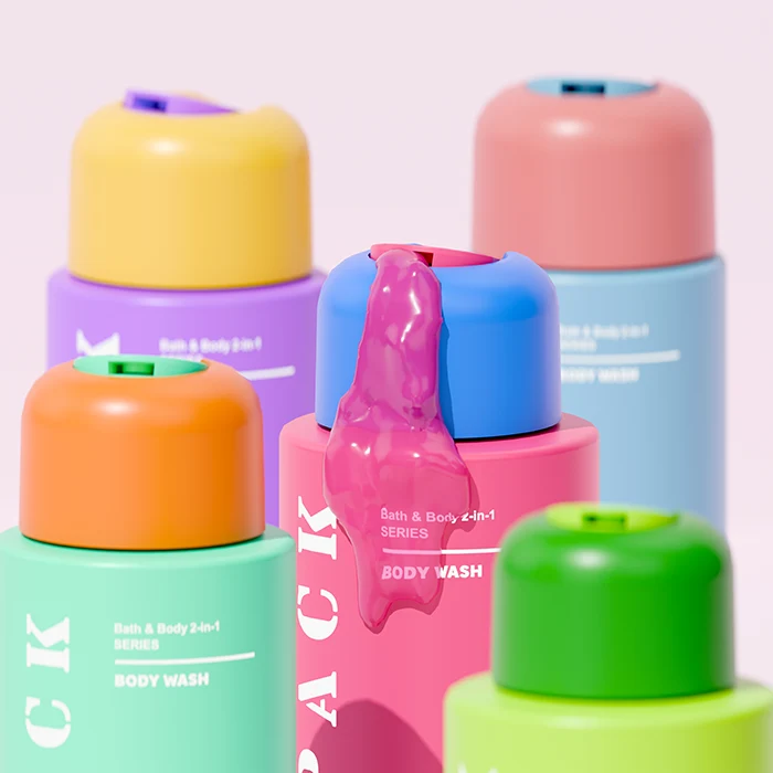 shampoo-conditioner-bottle-dome-profile-disc-top-cap - 1
