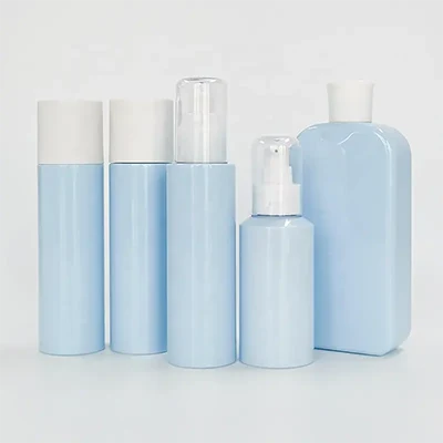 azul botellas cosméticas 1 — imagen 23 blue cosmetic bottles