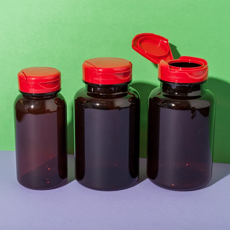 PET Plastic Capsule Packaging Bottles - vista 1