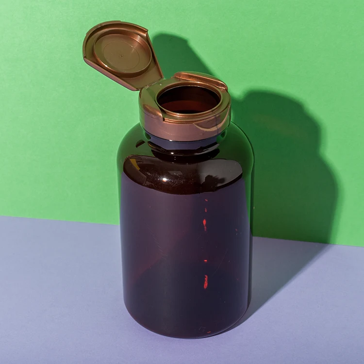 PET Plastic Custom Supplement Bottles - vista 2