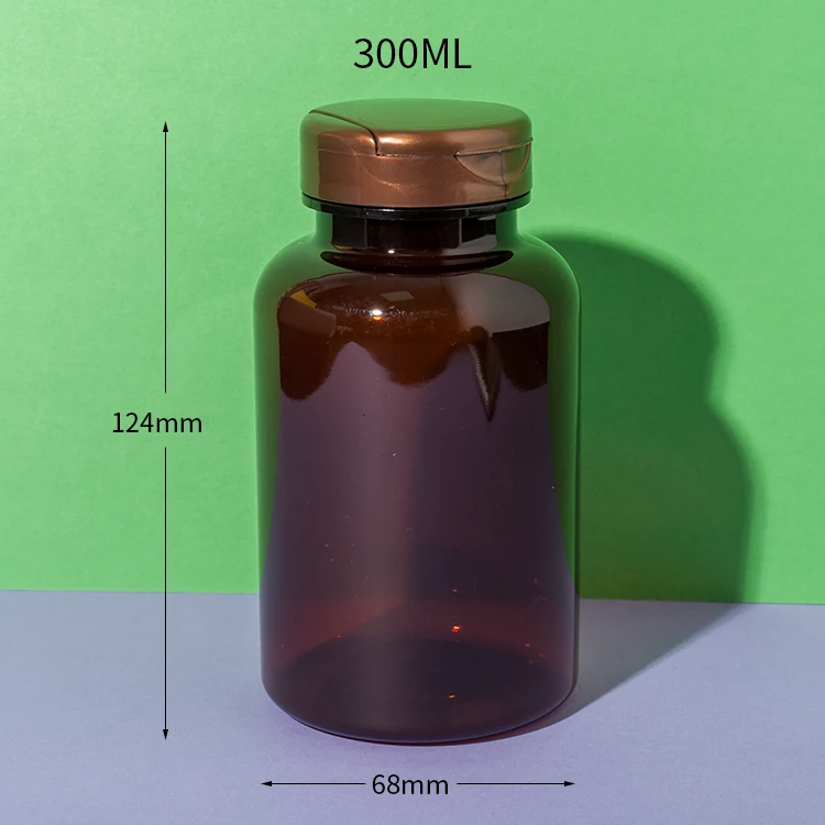 PET Plastic Custom Supplement Bottles - vista 5