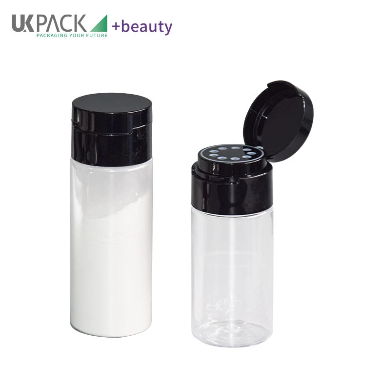 Plastic PETG Empty Talcum Podwer Bottles With Sifter Caps - vista 4