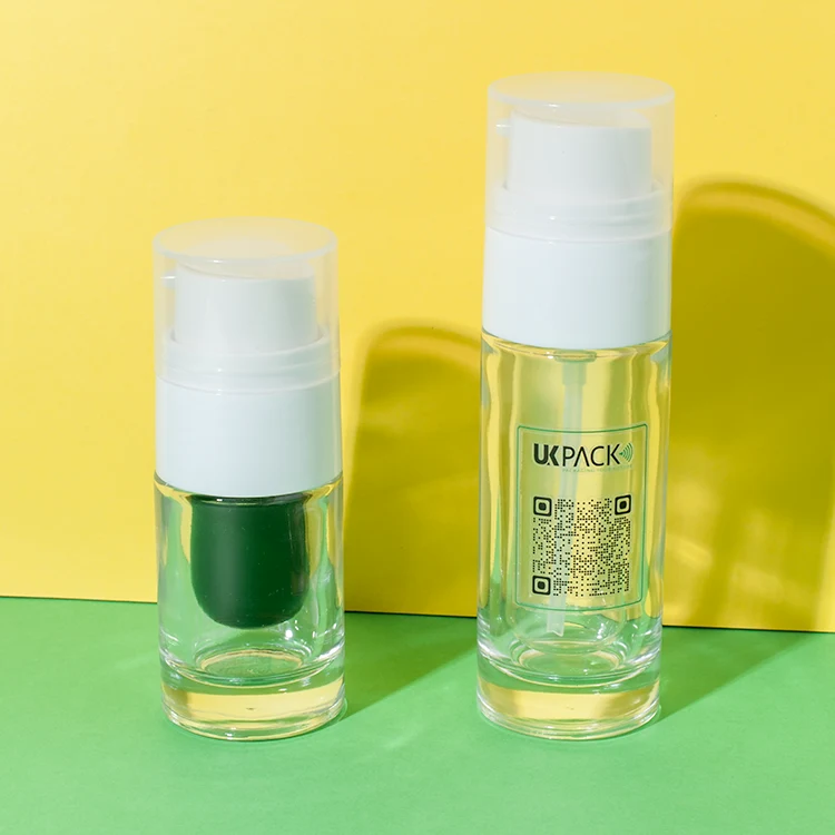 Botellas de vidrio recargables para loción de 15 ml y 30 ml — vista principal — imagen 1