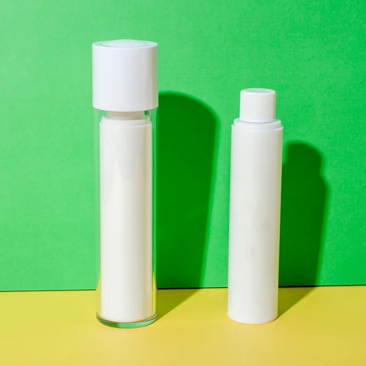 Botellas para loción airless recargables AS de 30 ml y 50 ml — detalle de componentes — imagen 2