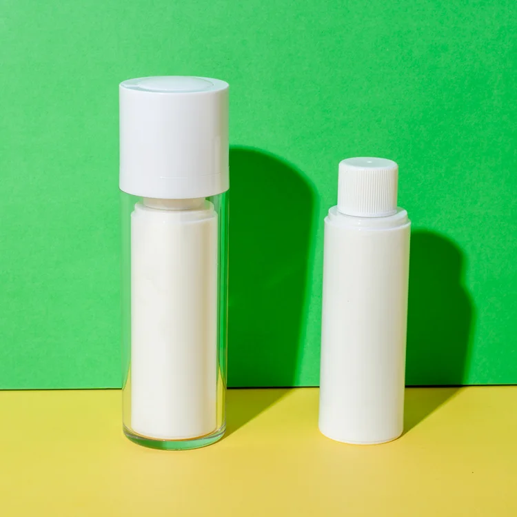 Botellas para loción airless recargables AS de 30 ml y 50 ml — detalle de componentes — imagen 3