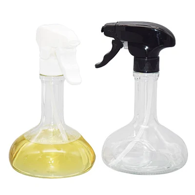 Botella pulverizadora de vidrio de 250 ml para aceite de oliva Botella pulverizadora de vidrio de 250 ml para aceite de oliva