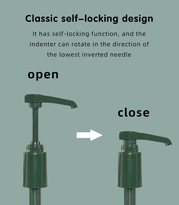 Food Grade PP Plastic Syrup Pump Dispenser - vista 3