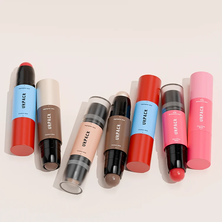 Tubo de labial doble con aplicadores multifunción – 7 pp double sided lipstick tube with multi-applicators - 2