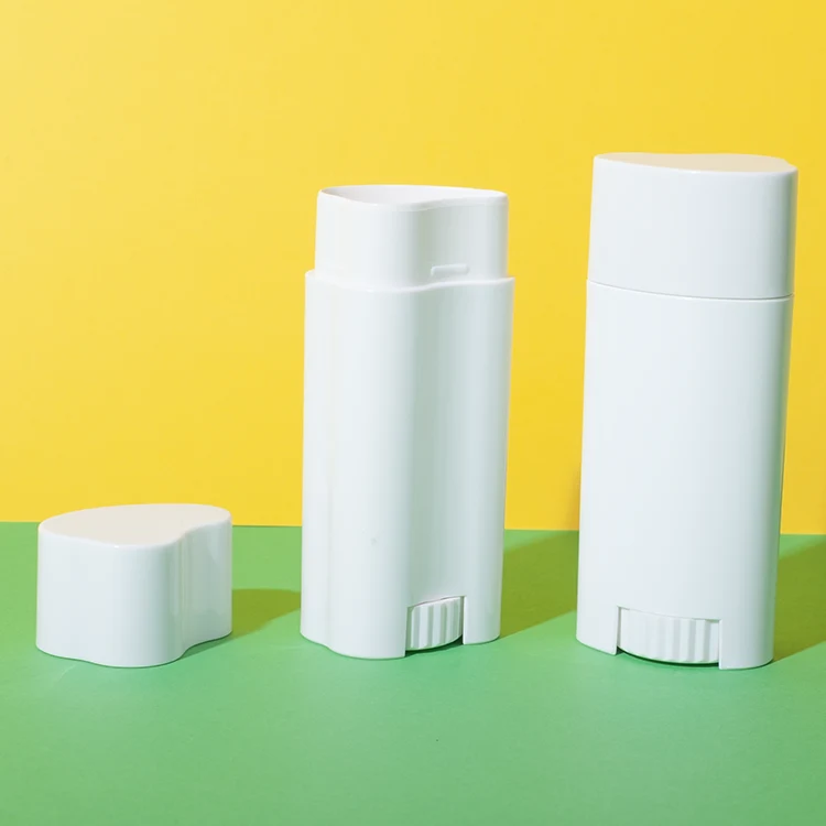Twist Up PP 10g Deodorant Container Contoured Shape - vista 2