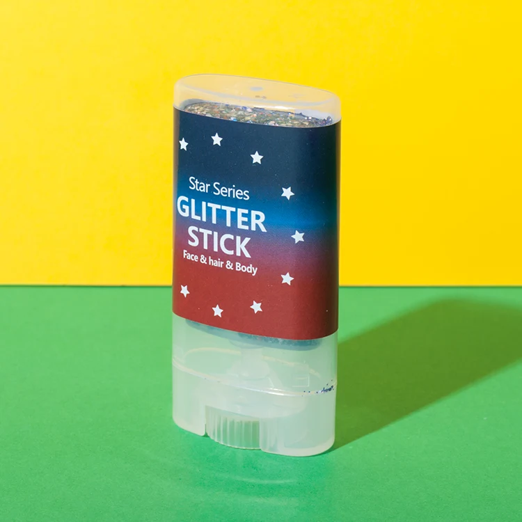 PP 15g Glitter Makeup Stick Container for Face, Hair and Body - vista 1