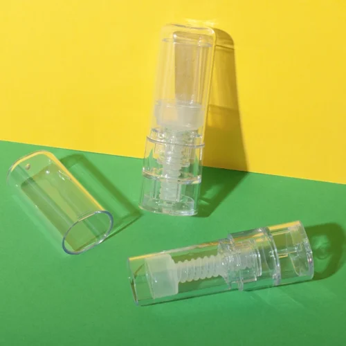 5g Top-Filled Transparent Oval Deodorant Container - vista 1