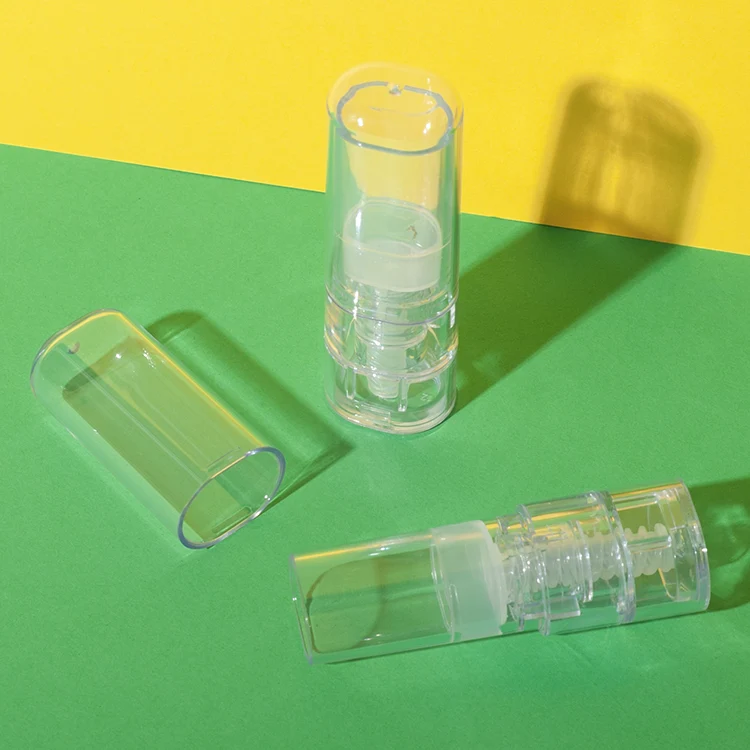 5g Top-Filled Transparent Oval Deodorant Container - vista 2
