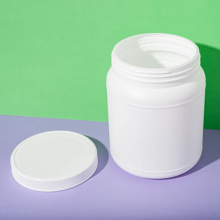 HDPE Protein Powder Container 1700ML - vista 3