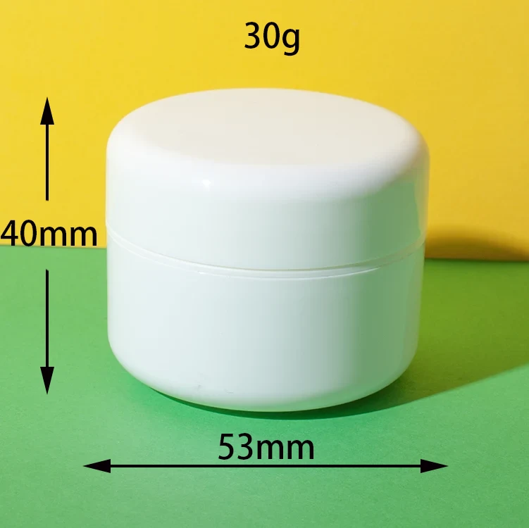 Envase Redondo Ancho de PP para Cremas Cosméticas 15 g 30 g 50 g – vista 3