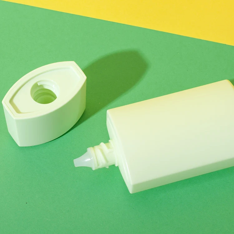 Envase tottle de HDPE de 50 ml para loción y protector solar – vista 3