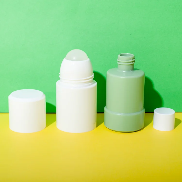 PP Plastic Refillable Roll On Deodorant Bottles 50g and 75g - vista 3