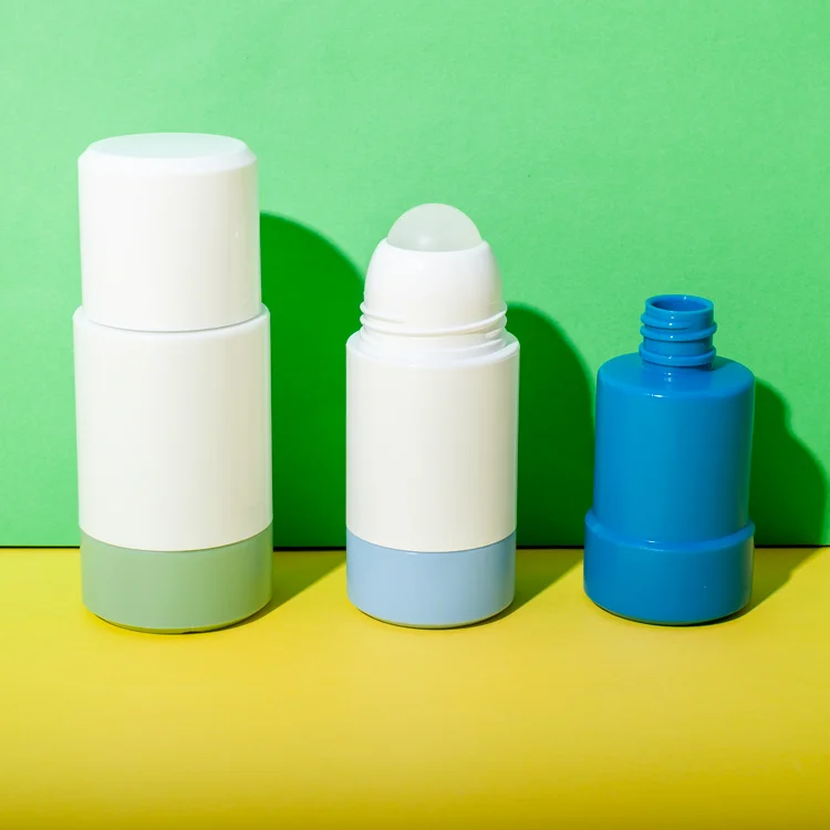 PP Plastic Refillable Roll On Deodorant Bottles 50g and 75g - vista 5