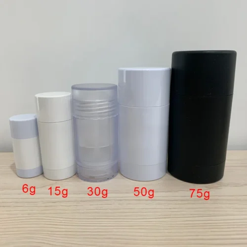Empty Twist Up Round Deodorant Containers and Tubes 6ml 15ml 30ml 50ml 75ml - vista 1