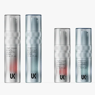 Diseño de botella airless Duo-Mix: forma 2 duo-mix airless bottle design - 2