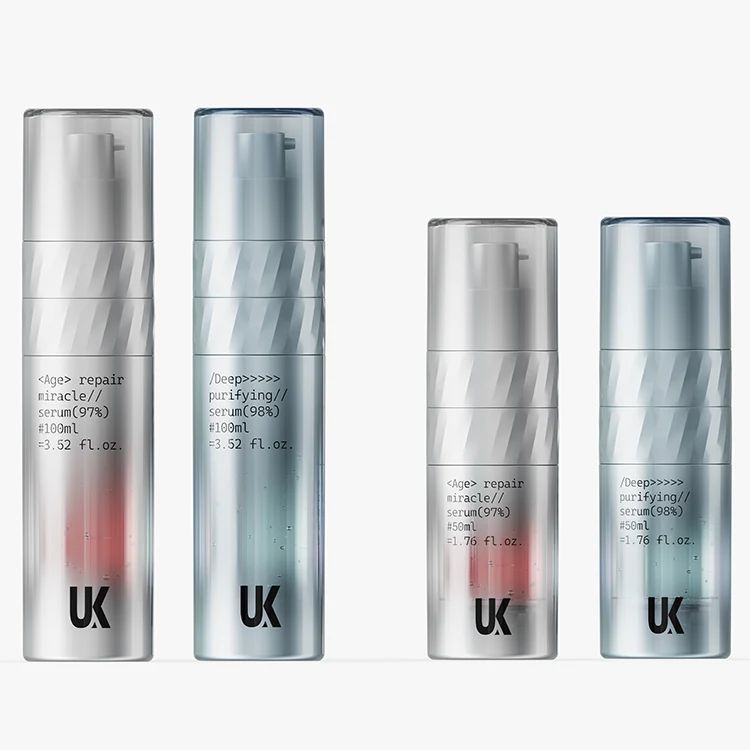 Diseño de botella airless Duo-Mix: forma 3 duo-mix airless bottle design - 3
