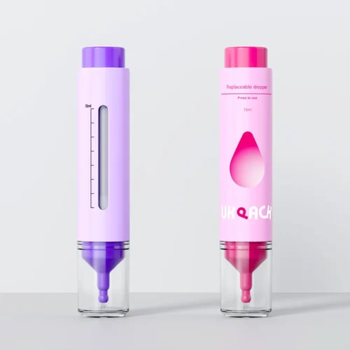 Frasco cuentagotas airless recargable de 15 ml — vista principal — imagen 1