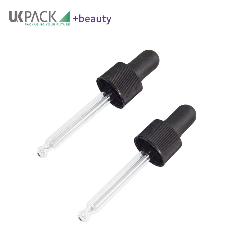 Frasco cuentagotas de plástico marrón de 20 ml para aceites esenciales DIY — detalle de componentes — imagen 3