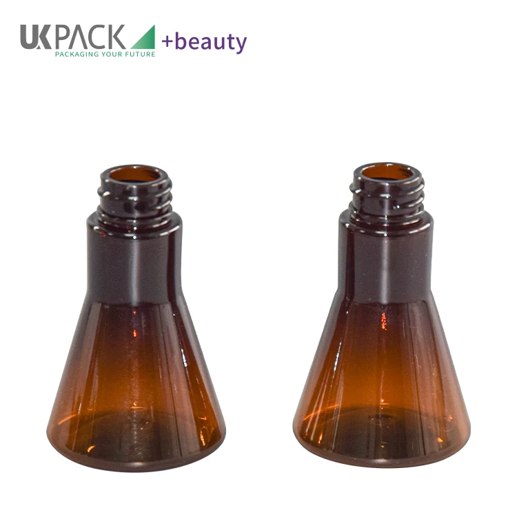 Frasco cuentagotas de plástico marrón de 20 ml para aceites esenciales DIY — detalle de componentes — imagen 4