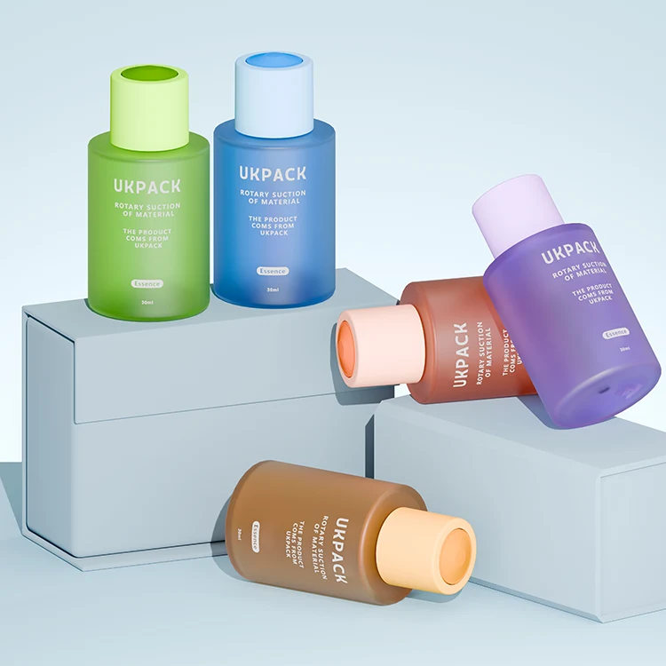Frasco cuentagotas PETG integral de 30 ml con diseño Dopamine — vista principal — imagen 1