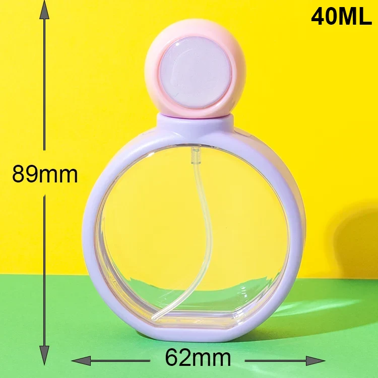 Ring Shaped 40ml Perfume Bottle with Spherical Cap - vista 2