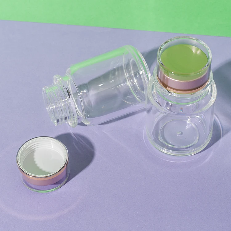 PS Plastic Clear Pill Bottle 50ML - vista 4