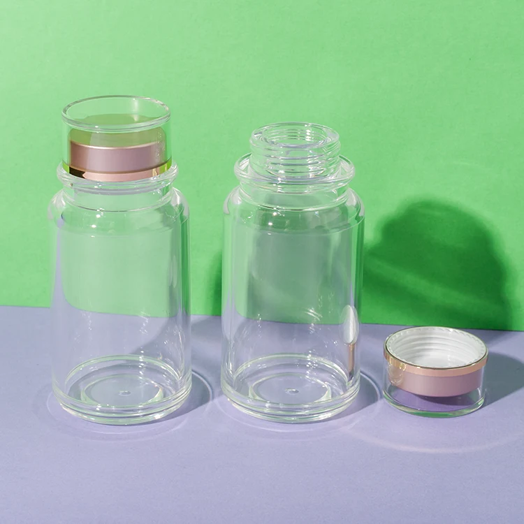 PS Plastic Clear Pill Bottle 70ML - vista 1
