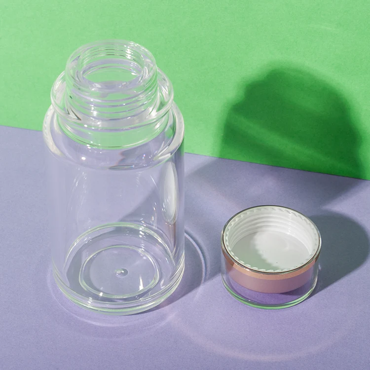 PS Plastic Clear Pill Bottle 70ML - vista 2