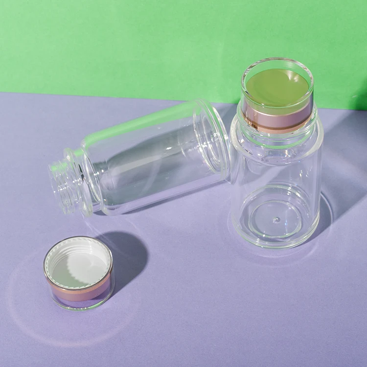 PS Plastic Clear Pill Bottle 70ML - vista 4