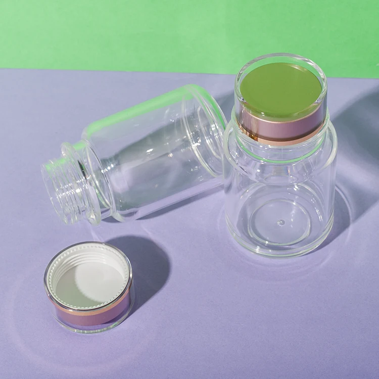 PS Plastic Clear Pill Bottle 90ML - vista 4