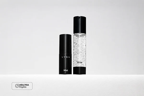 LYMA Oxygen Mist y Glide, sistema coordinado de envases spray de 40 ml y airless UKA26 de 50 ml