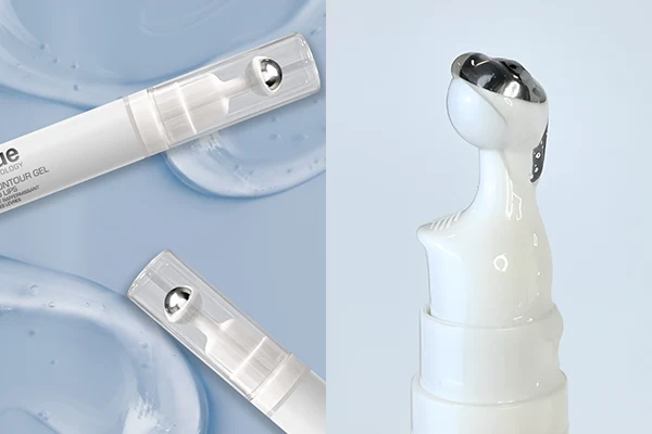 Envase de 15 ml de Nimue para contorno de ojos y labios con aplicador metálico