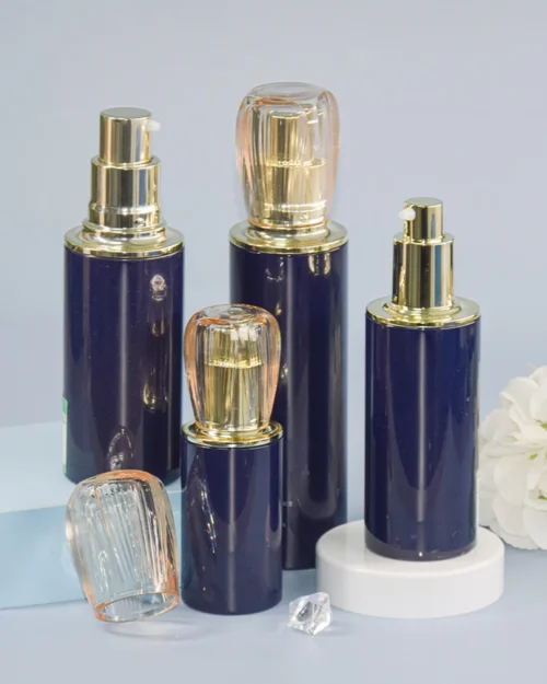 Luxury Skincare Blue Bottle Set 40ml 100ml 120ml 170ml - vista 1