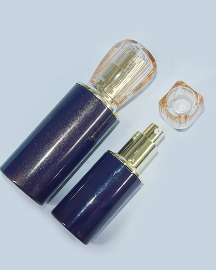 Luxury Skincare Blue Bottle Set 40ml 100ml 120ml 170ml - vista 5