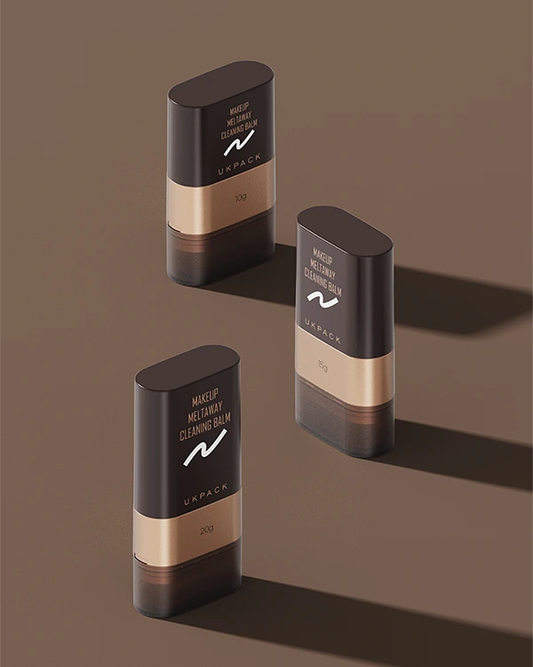 Stick de maquillaje con brocha – 4 compact foundation stick with brush - 1