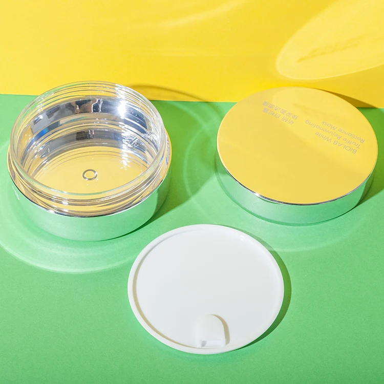 Tarro Ancho de Perfil Bajo de PET para Cremas 60 g Metalizado – vista 3