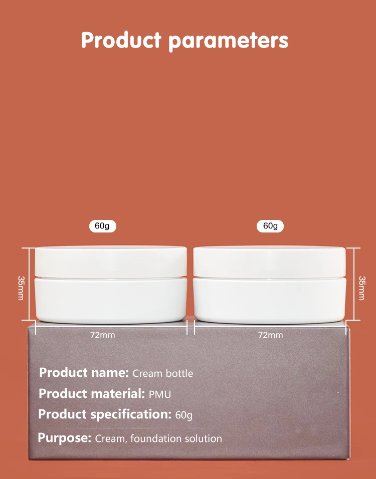 PMU Biodegradable Cosmetic Jars 60g - vista 6