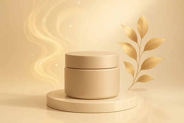 Tarro cosmético con fragancia Tarro cosmético con fragancia